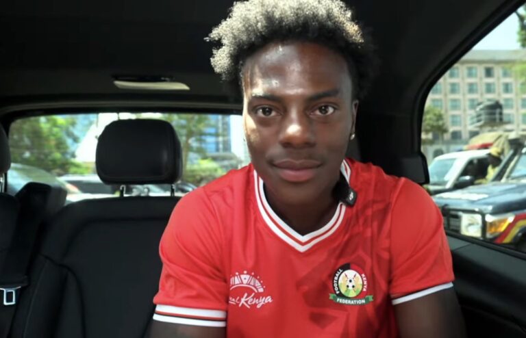 IShowSpeed Kenya visit with Omanyala race teaser