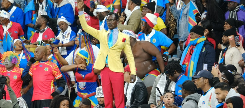 Mboladinga Lumumba tribute at AFCON honoring Patrice Lumumba