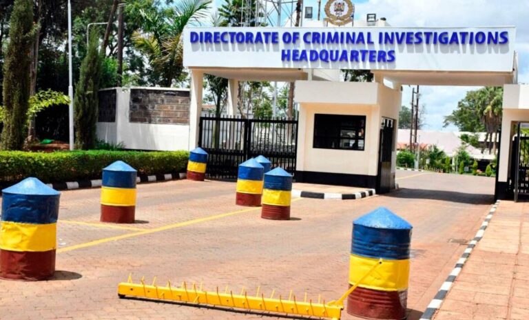 DCI headquarters in Nairobi as the agency issues a clarification on an officer’s death