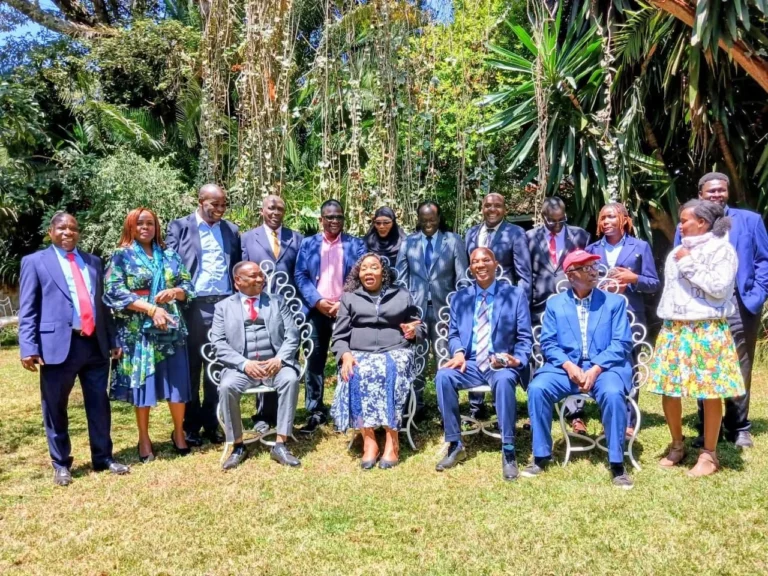 Ten Party Chiefs Visit Ida Odinga and Make a Bold Promise to Kenya's Young Voters