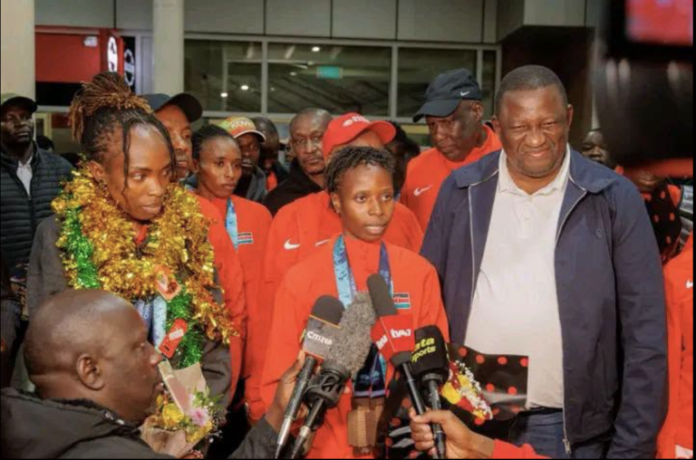 Kenya's World Athletics Champions Return Home — And the Government Actually Showed Up With Real Money